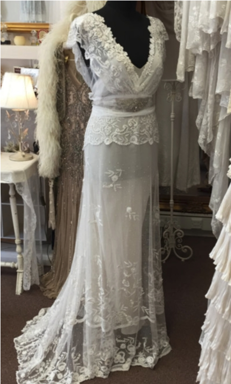 Antique Wedding Dress For Sale Clipart (1024x768), Png Download