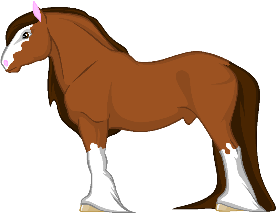 Image Free Library Friesian At Getdrawings Com Free - Shire Horse Png Clipart (1018x785), Png Download