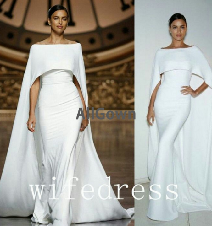 Allgown Wedding Dress T801525335114 - Wedding Dress With Butt Cape Clipart (673x943), Png Download