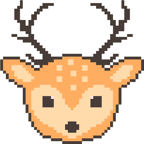 Recolored Christmas Reindeer - Background Gif Satisfying Clipart (1200x840), Png Download