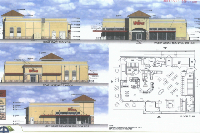 Palm Coast Wawa Expected To Open As Early As July 2019 - Architecture Clipart (870x580), Png Download