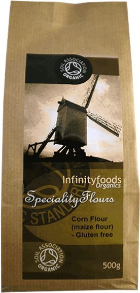 Organic Corn Flour - Flour Clipart (600x600), Png Download