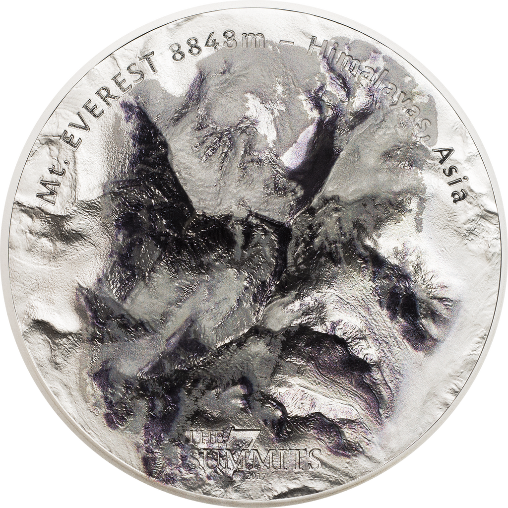 Cook Island 7 Summit Silver Coins Clipart (1024x1024), Png Download