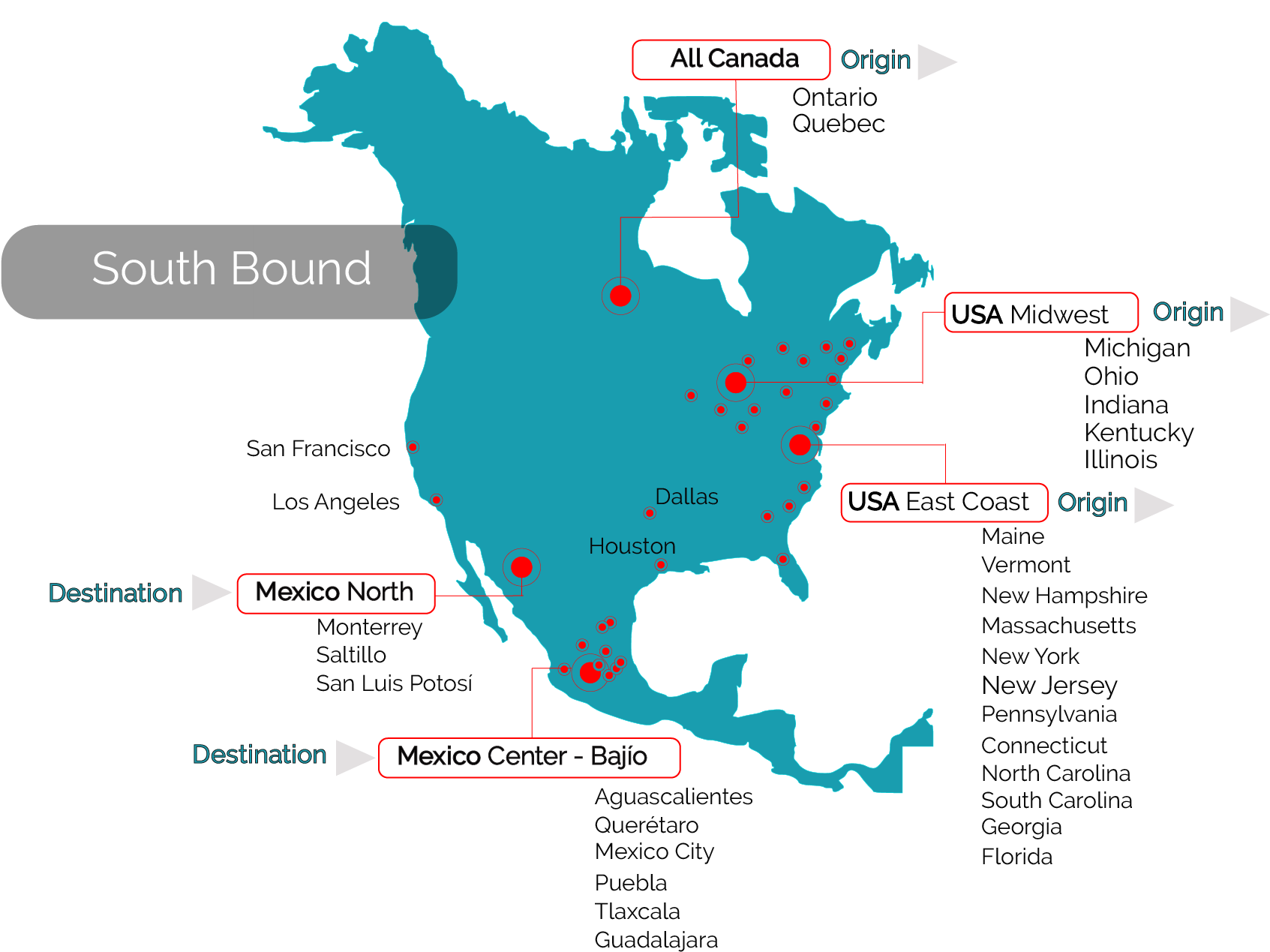 Mexicom Logistics Has More Than 13 Years Of Experience - America Globe Clipart (2292x1298), Png Download