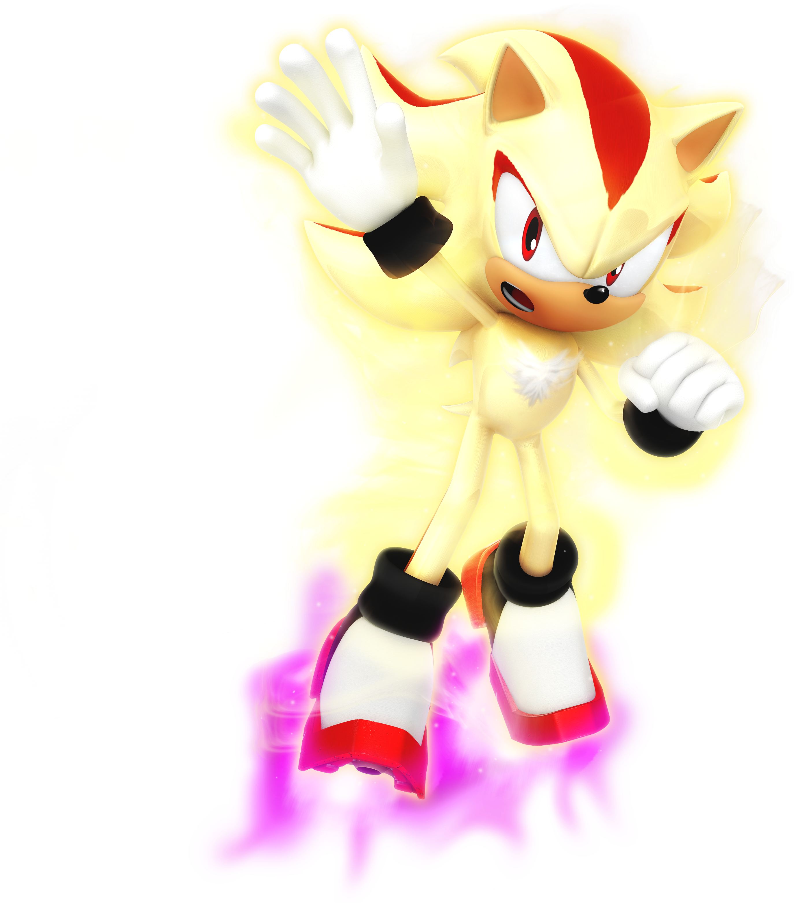 Sonic Adventure 2, Shadow The Hedgehog, Super Shadow, Clipart (3200x3200), Png Download