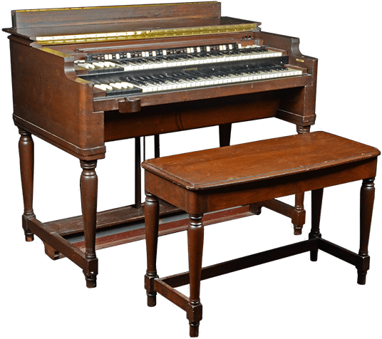 Vintage Hammond B3 Organ - Hammond B3 Organ Transparent Clipart (619x500), Png Download