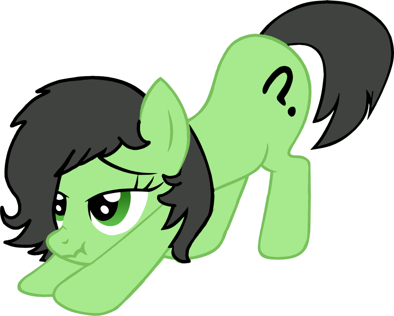 Earth Pony, Female, Filly, Iwtcird, Meme, Oc, Oc - Cartoon Clipart (1275x1024), Png Download