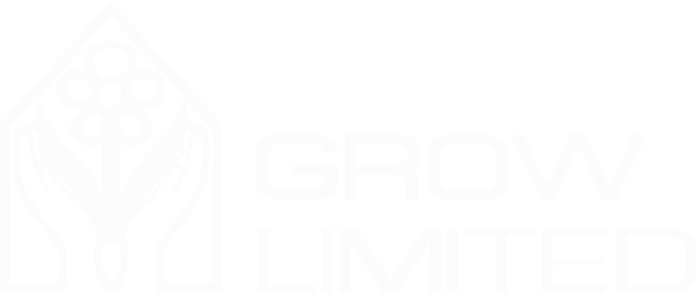 Grow Ltd - Line Art Clipart (1608x747), Png Download