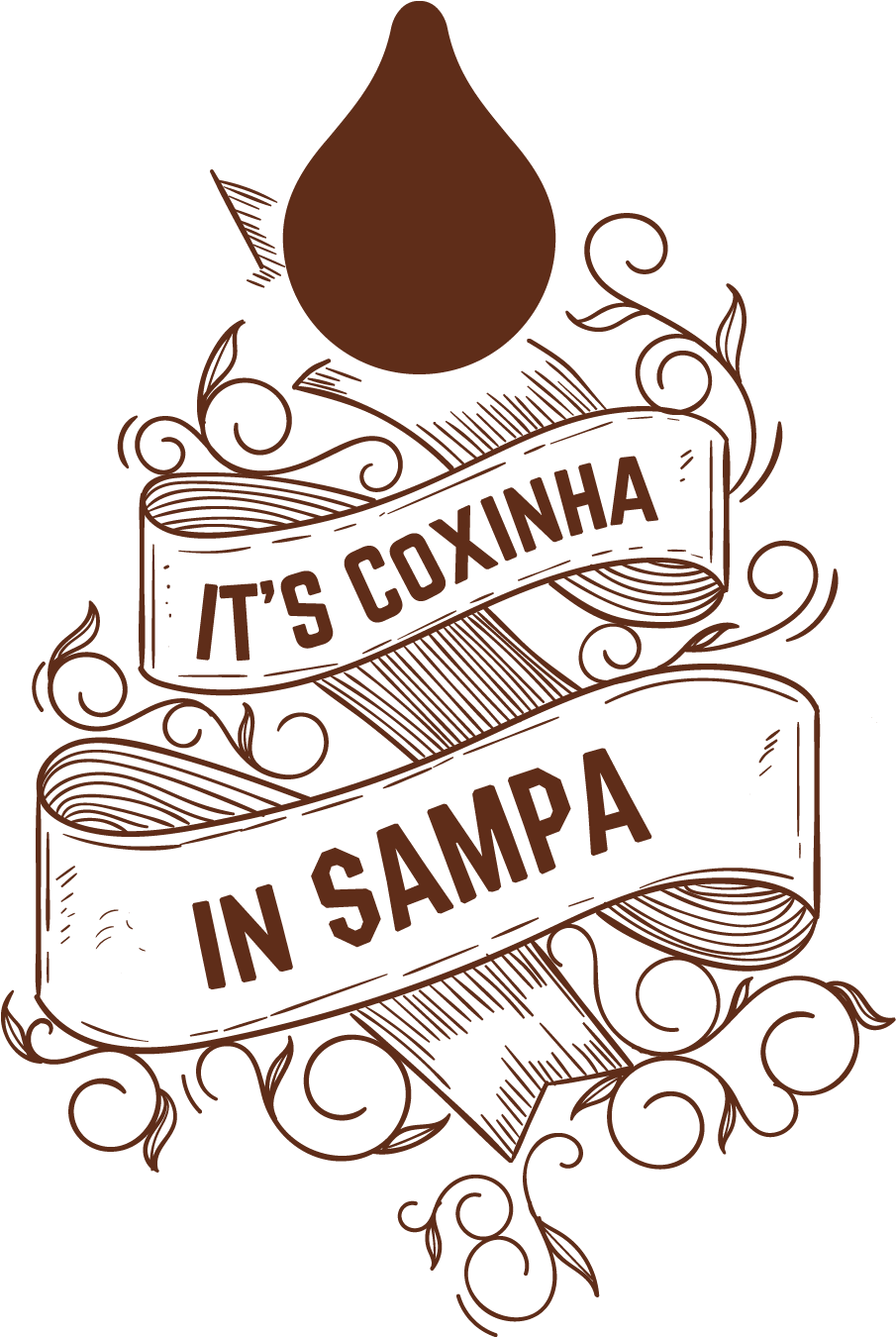 Por Um Mundo Com Mais Coxinhas - Mug Clipart (1114x1527), Png Download