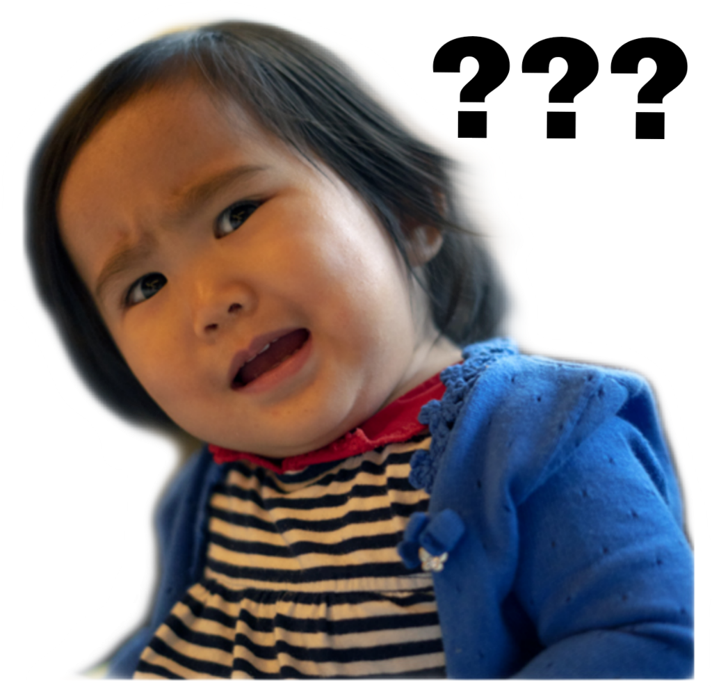 Questionmark Sticker - Toddler Clipart (1024x1005), Png Download