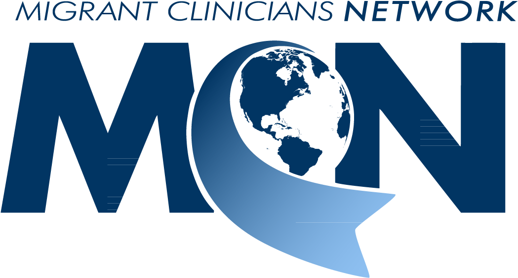 Migrant Clinicians Network Logo - World Map Clipart (1200x723), Png Download