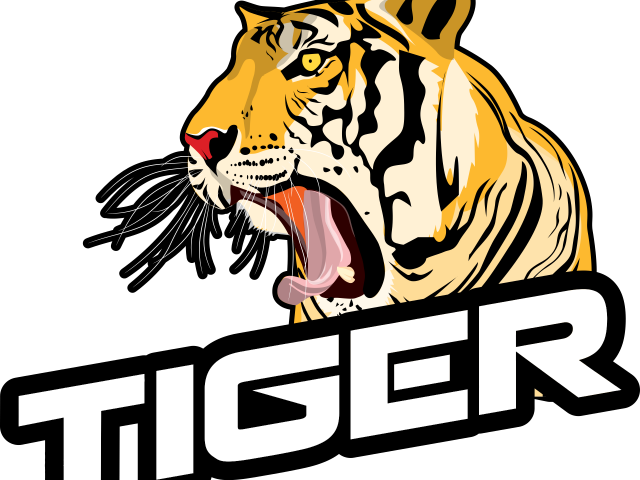 Tiger Woods Clipart Cat - Tiger Logo Hd Png Transparent Png (640x480), Png Download