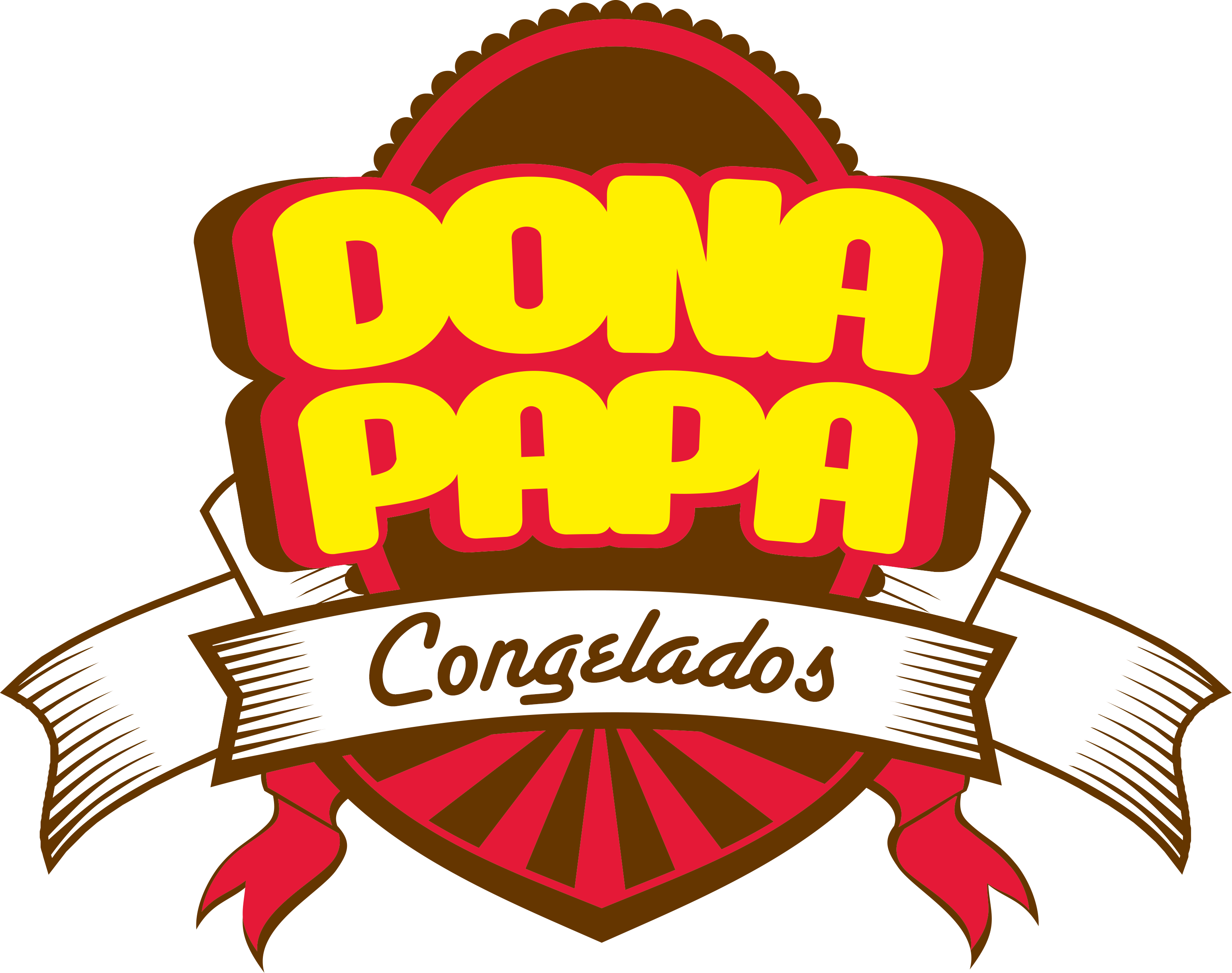 Dona Papa Clipart (3093x2443), Png Download