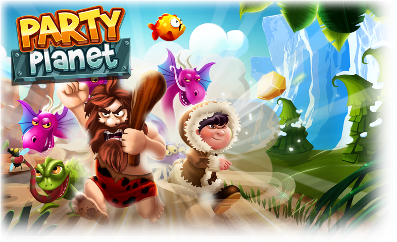 Teyon - Party Planet - Nintendo Switch Clipart (798x486), Png Download