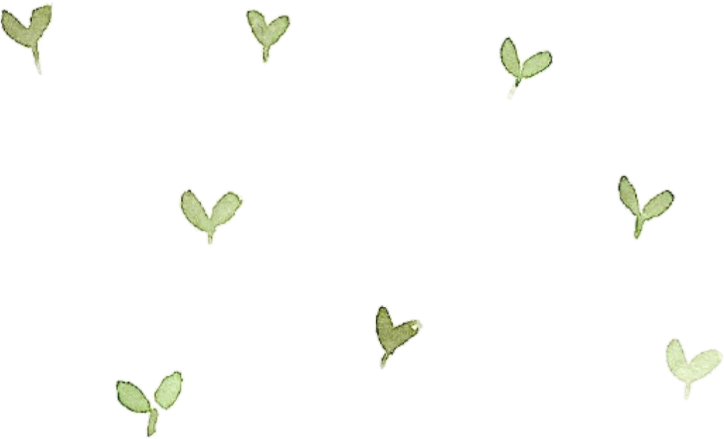 #drawing #spring #background #leaves #nature #green - Heart Clipart (1024x769), Png Download