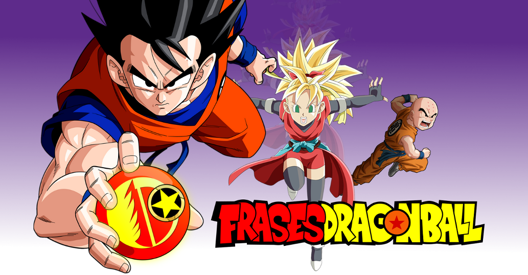 Bienvenidos A Frases Dragon Ball - Goku Png Clipart (1033x538), Png Download