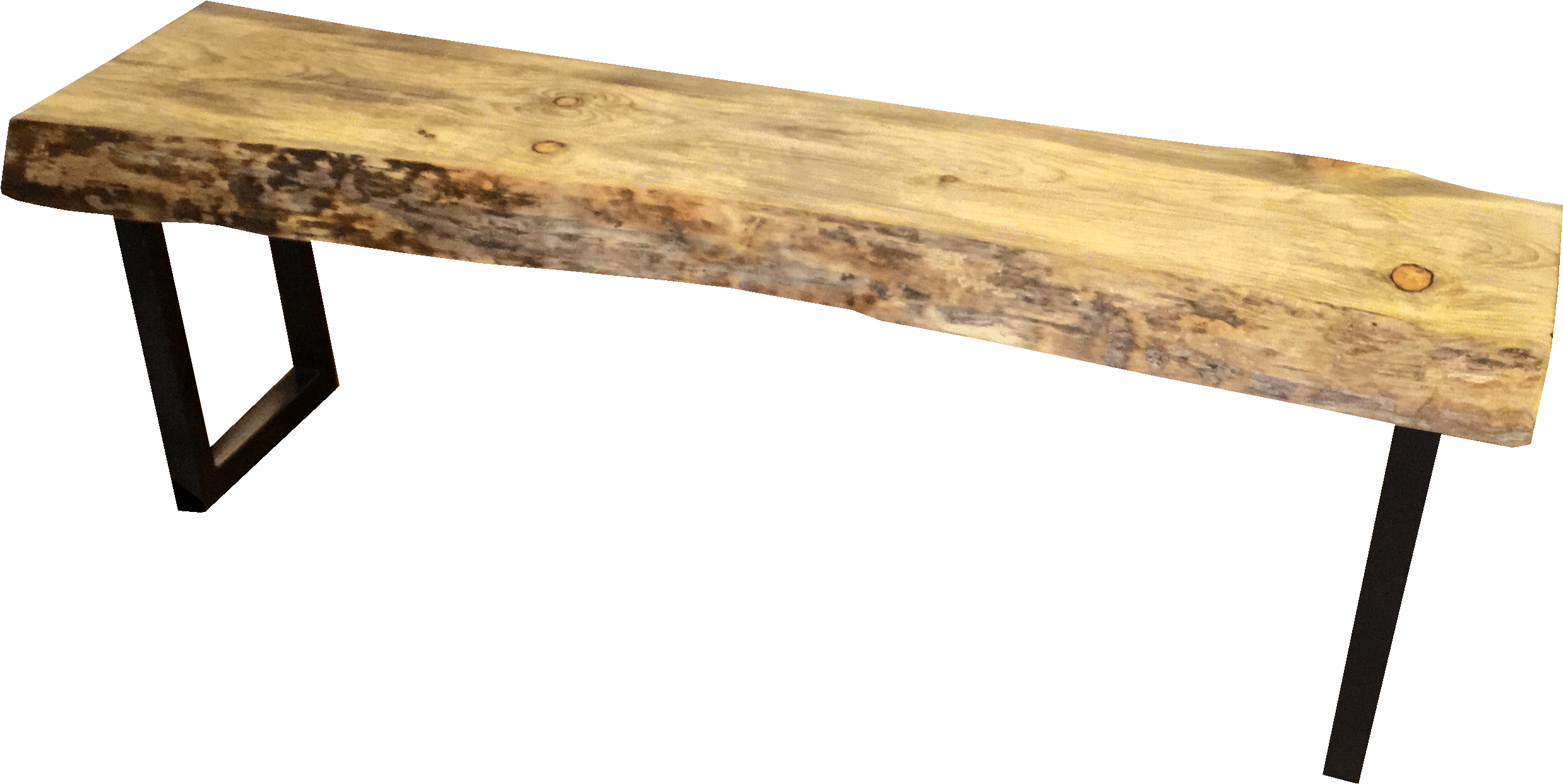 Blue Pine Benches - Bench Clipart (2682x1536), Png Download