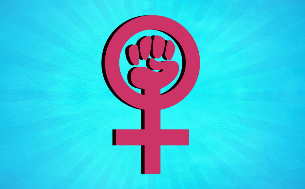 The Future Is Female - Cross Clipart (1024x634), Png Download