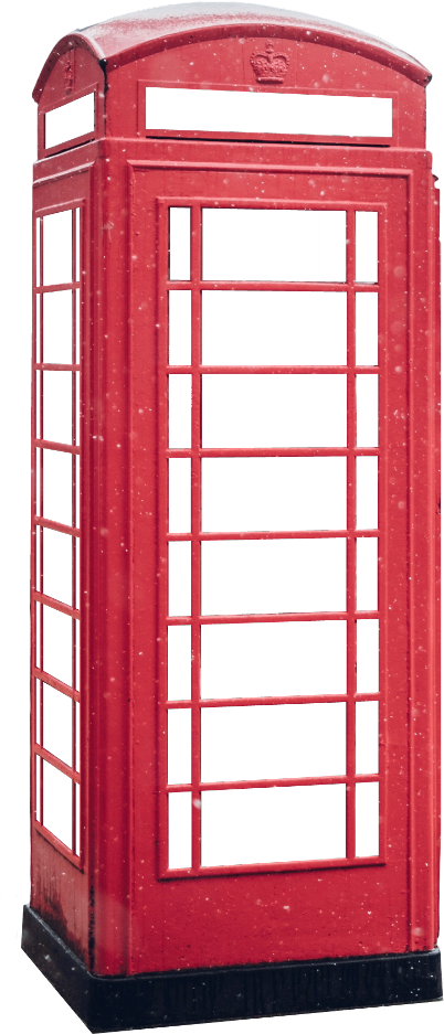 Phone Booth, Top Layer - London Phone Booth Vector Clipart (1024x1024), Png Download