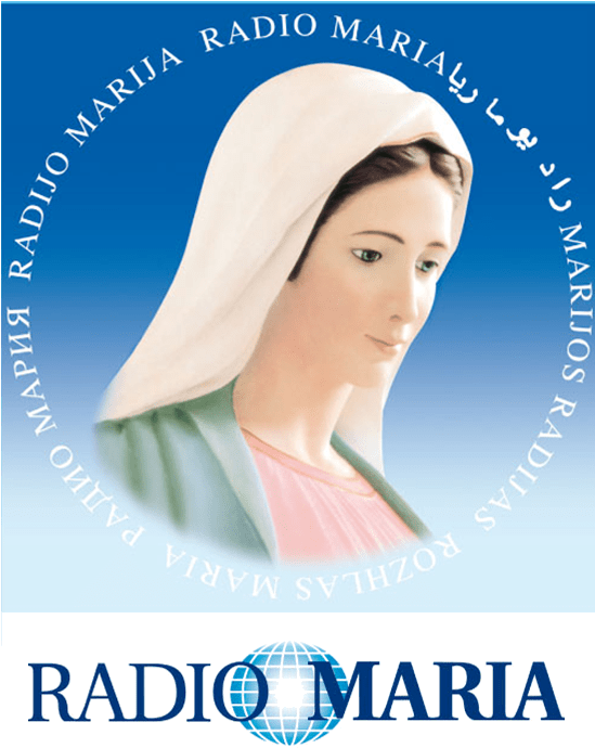 Frases Celebres De Evangelii Gaudium - Radio Maria Logo Clipart (640x720), Png Download