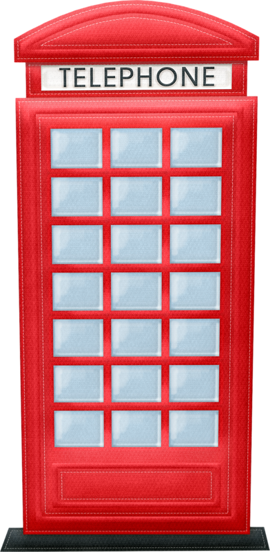 Cabine Telefonica De Londres - London Telephone Booth Clipart - Png Download (392x800), Png Download