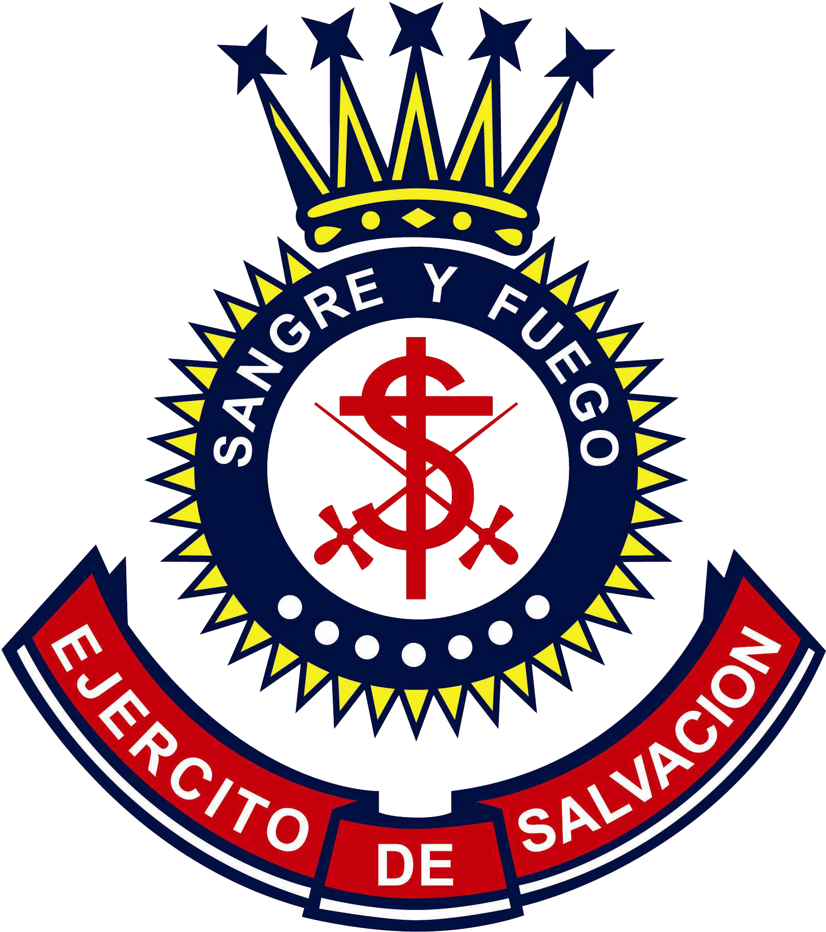 Escudo Eclesiástico - Salvation Army Church Logo Clipart (1663x1898), Png Download