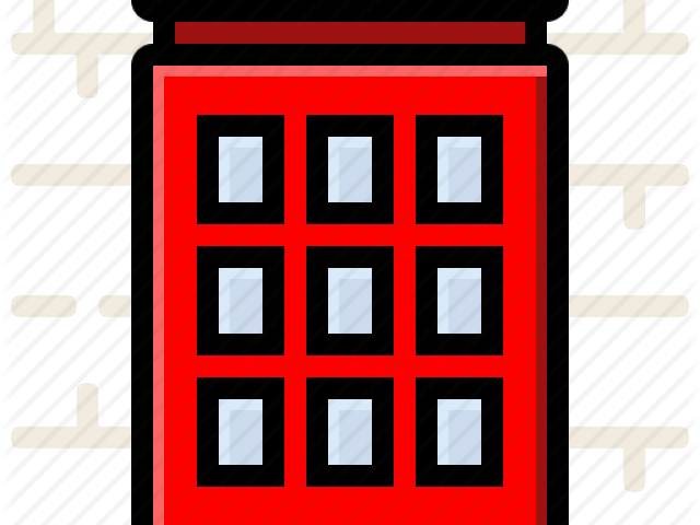 Phone Booth Icon Png Clipart (640x480), Png Download