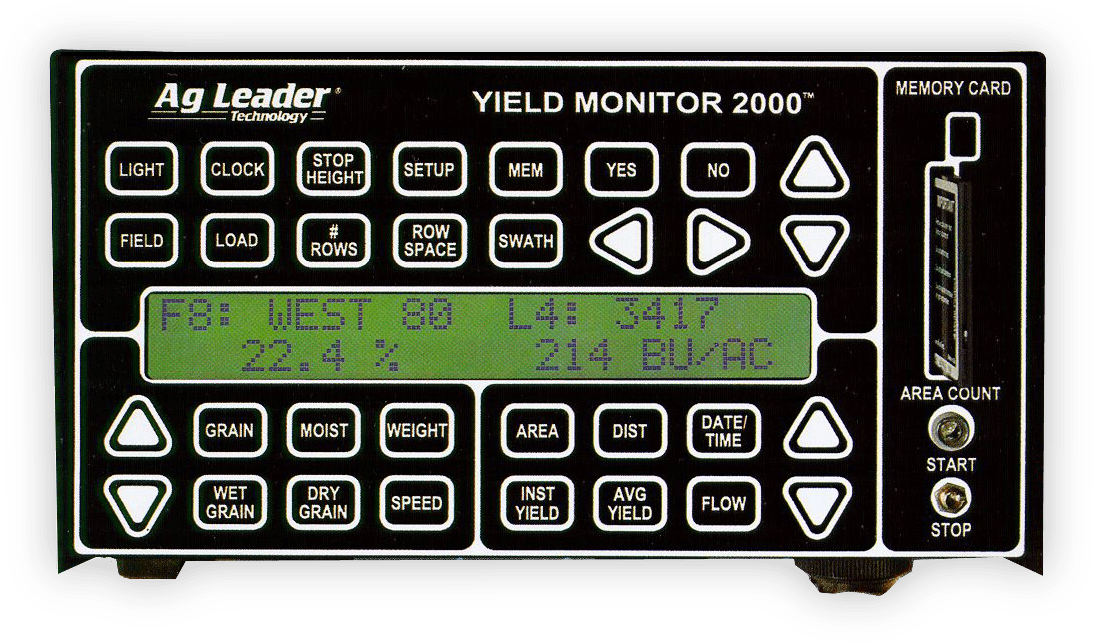 Yield Monitor 2000™ - Ag Leader Clipart (1119x667), Png Download