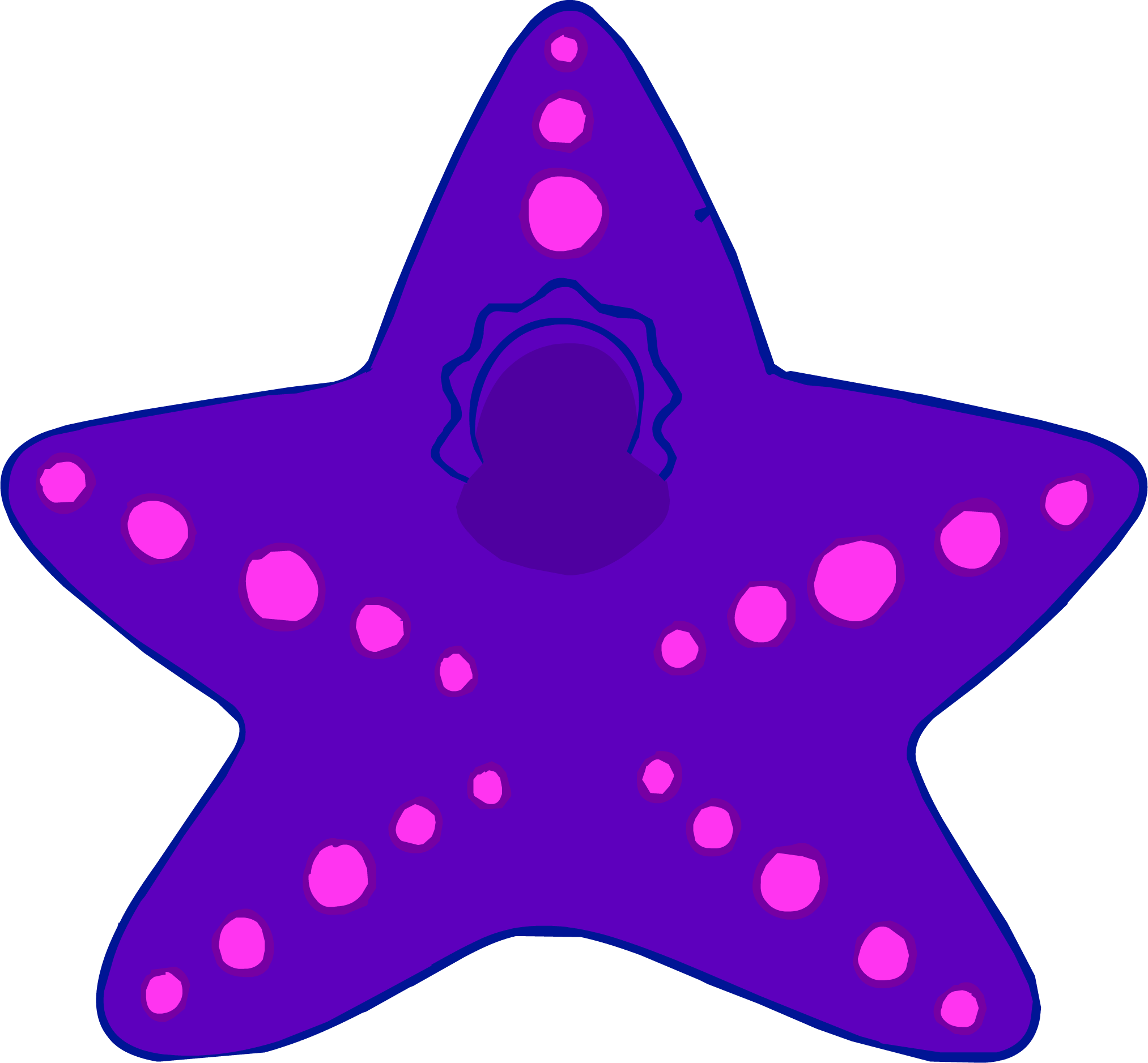 Estrella De Mar Disfraz , Png Download - Traje Estrella Del Mar Clipart (2026x1877), Png Download