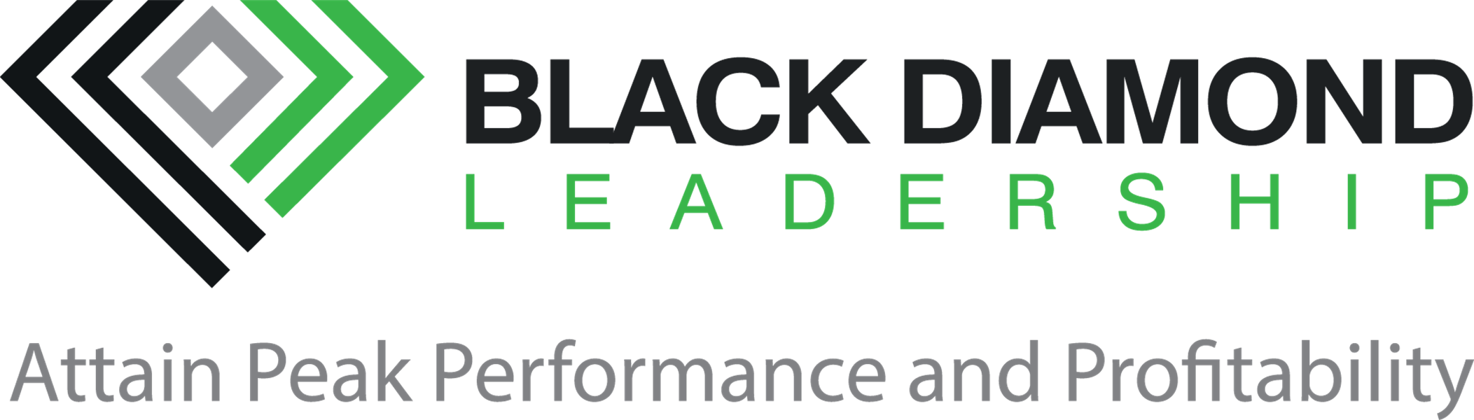 Black Diamond Leadership - Graphics Clipart (2105x600), Png Download