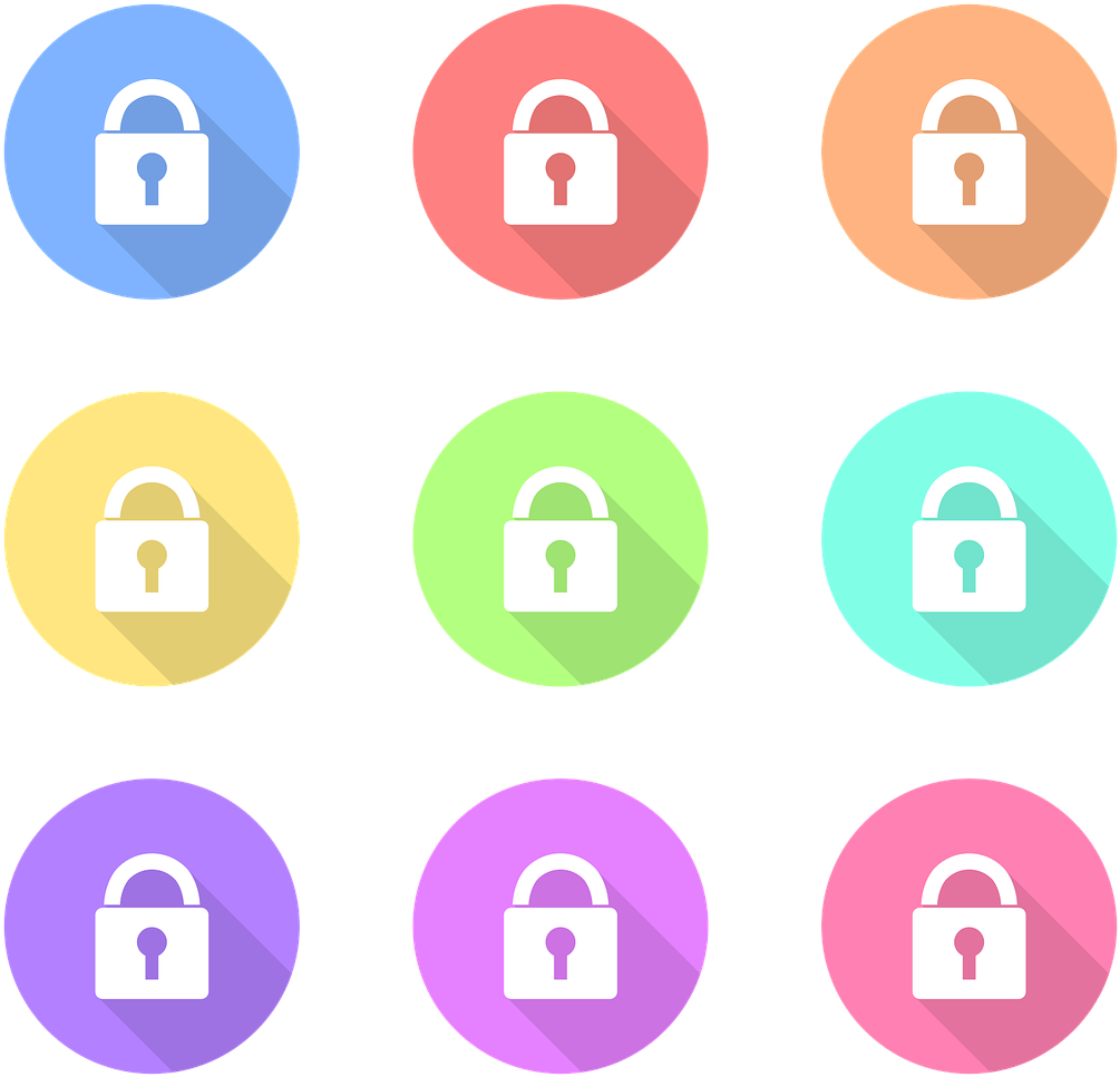 Data Protection Lockers - Padlock Icon Clipart (1005x967), Png Download
