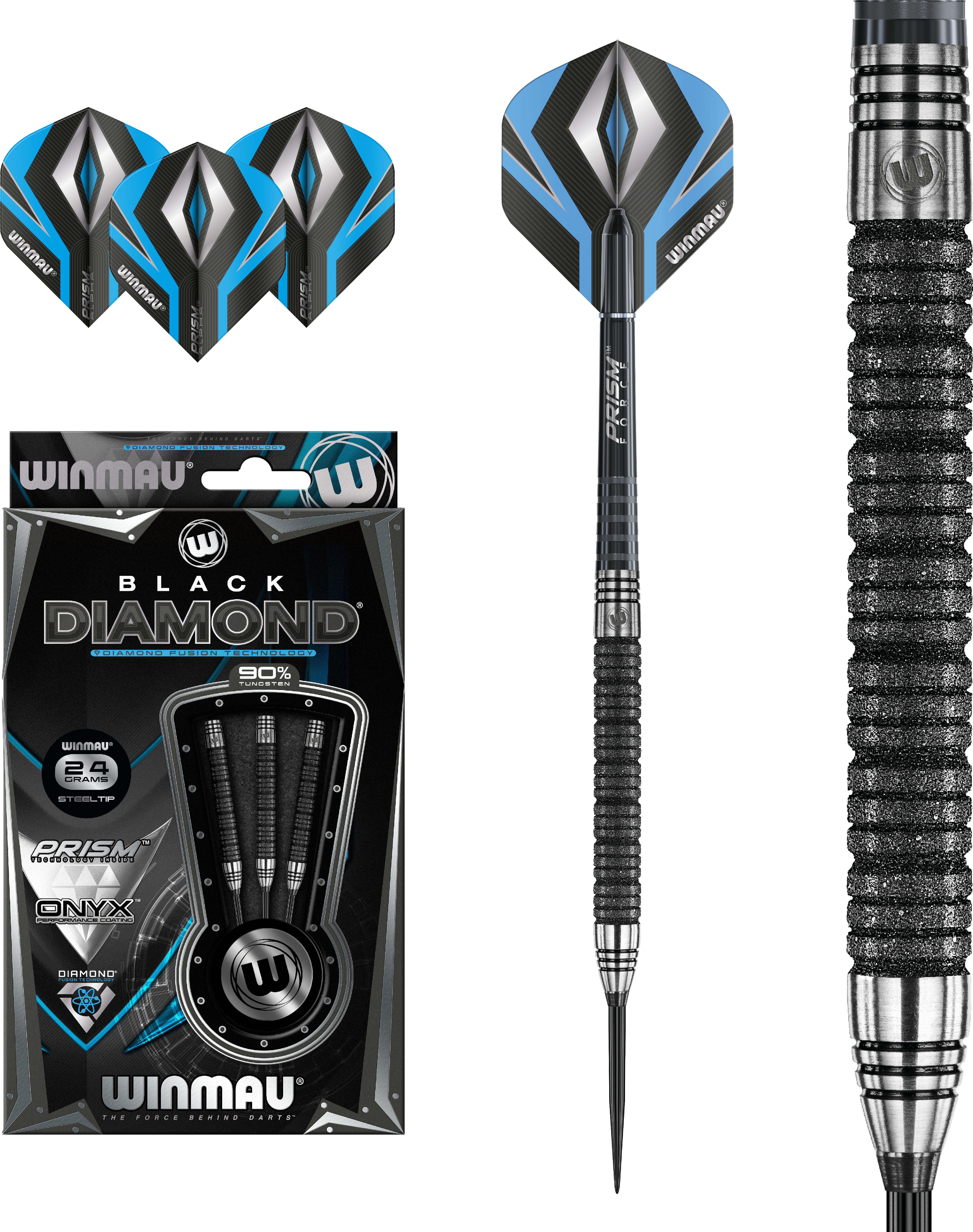 Black Diamond 24g Clipart (7500x7500), Png Download