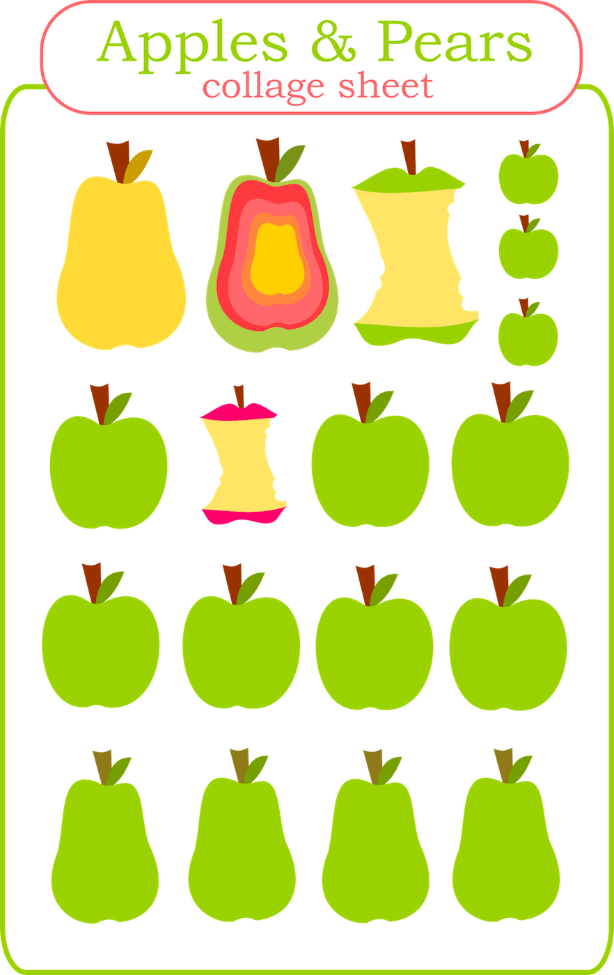Yummy Fruits Clipart (882x1400), Png Download