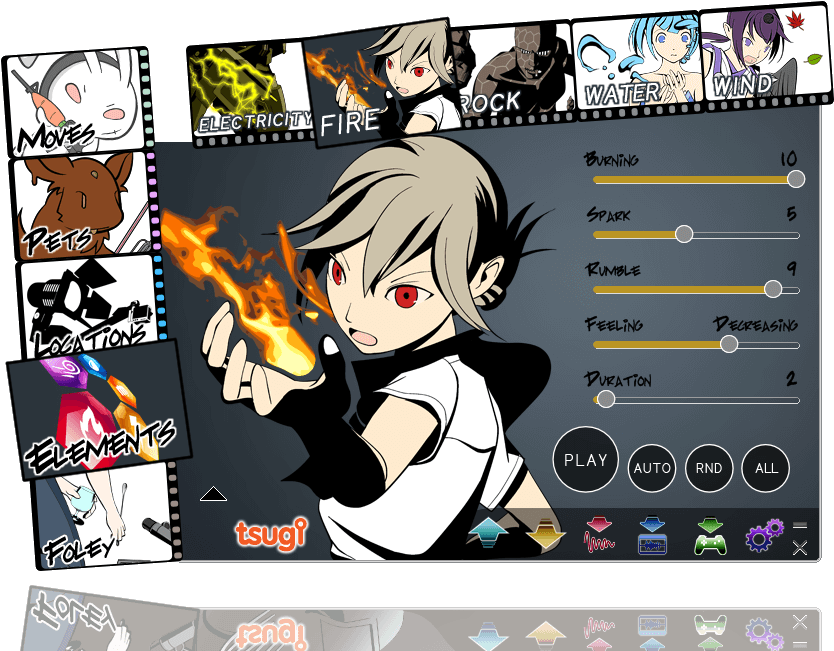 Elements - Dsp Anime Clipart (1000x730), Png Download