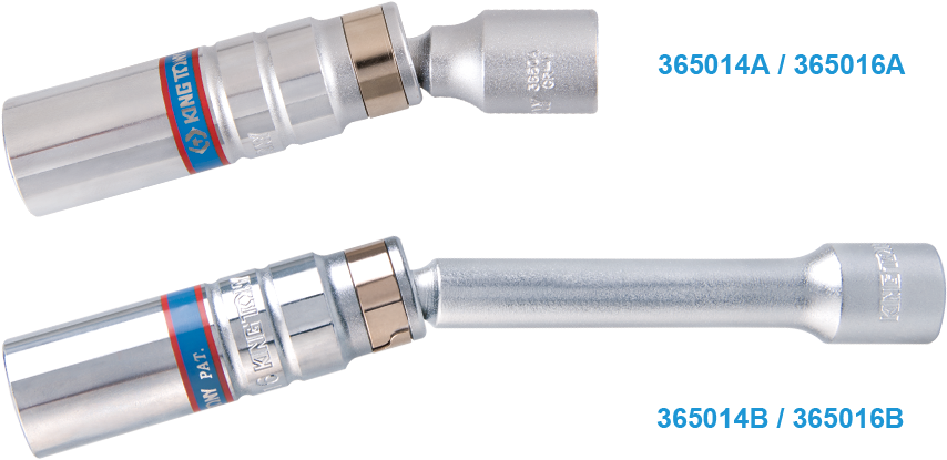 12pt Metal Clip Universal Joint Spark Plug Socket King - Cable - Png Download (900x630), Png Download