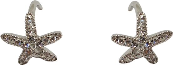 Arete Micro Pave - Earrings Clipart (1000x1000), Png Download