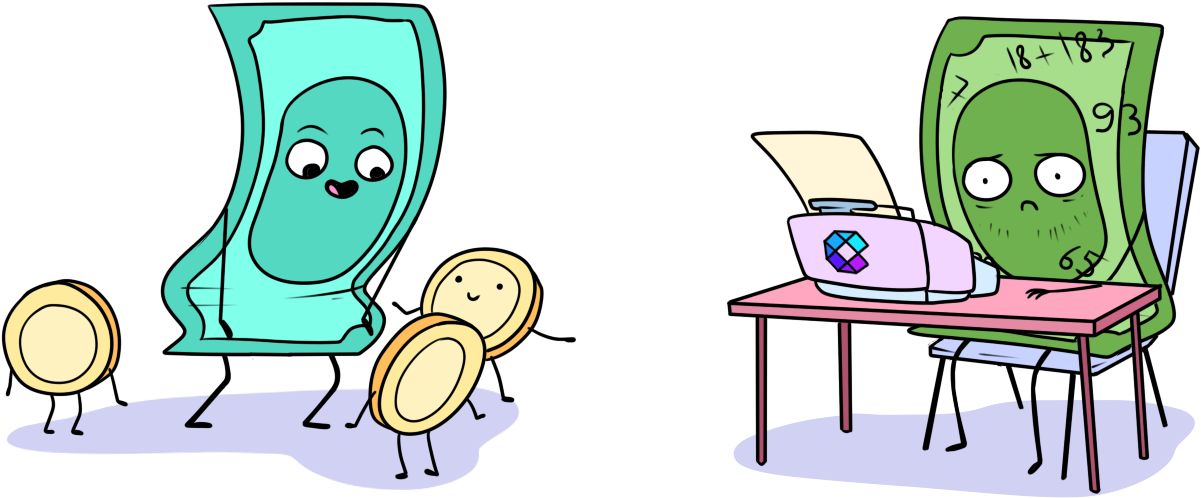 So Let's Get Straight Into It, The Money Supply Is - Economy Money Supply Clipart (1422x720), Png Download