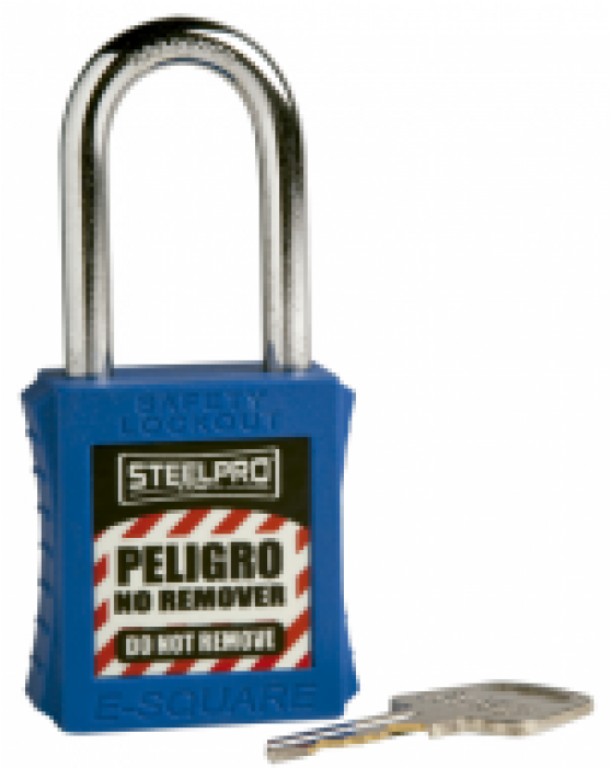 Candado Steelpro X10 Azul - Candado Steelpro X10 Rojo Clipart (700x700), Png Download