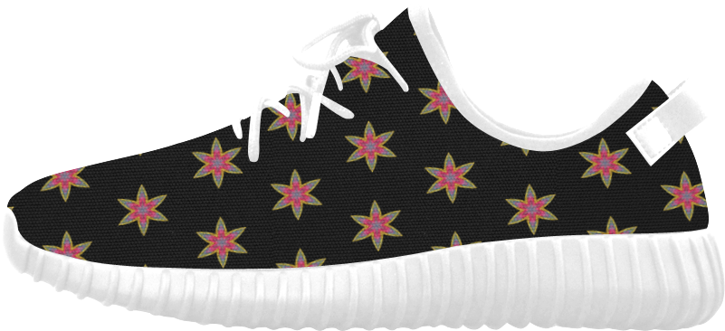 Women's 6 Point Stars Running Shoes By Dee Flouton - Slip-on Shoe Clipart (1000x1000), Png Download