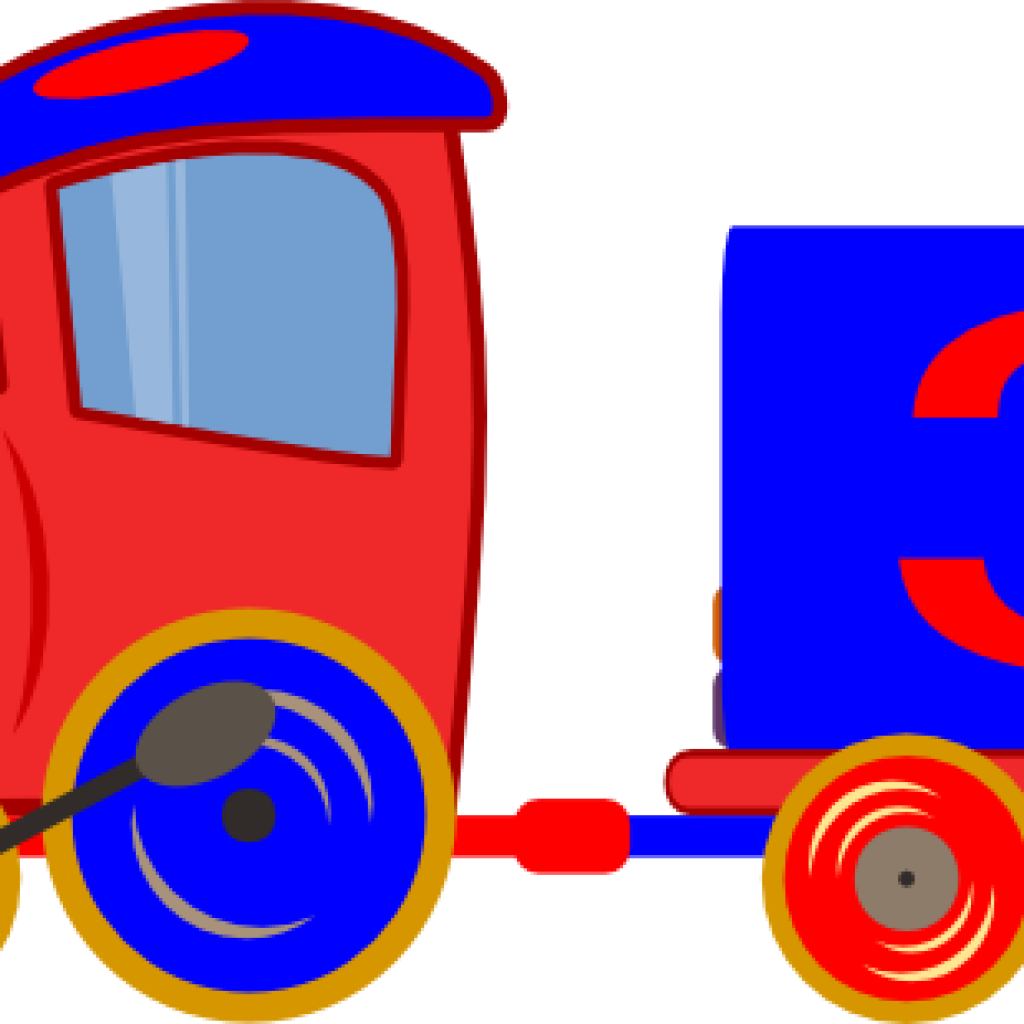 Train Cliparts Loco Train Clip Art At Clker Vector - Train Clipart Happy Birthday - Png Download (1024x1024), Png Download