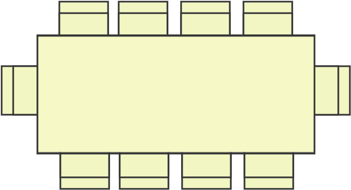 Table Seating Chart Template 108727 - Display Device Clipart (769x482), Png Download