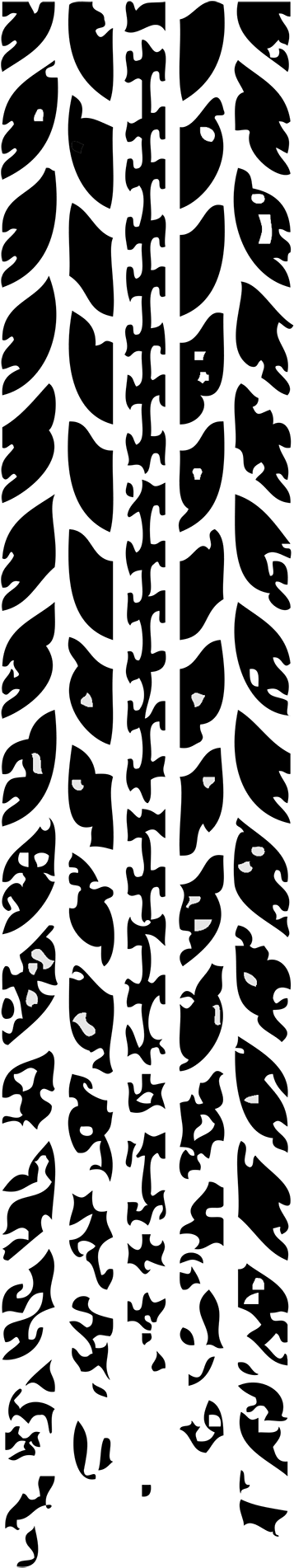 Tire Clipart (374x1915), Png Download