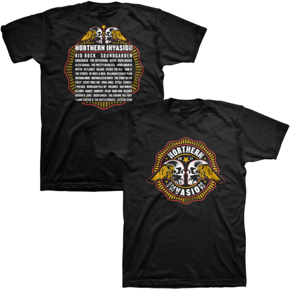 Parkway Drive Tour T Shirt Clipart (600x600), Png Download