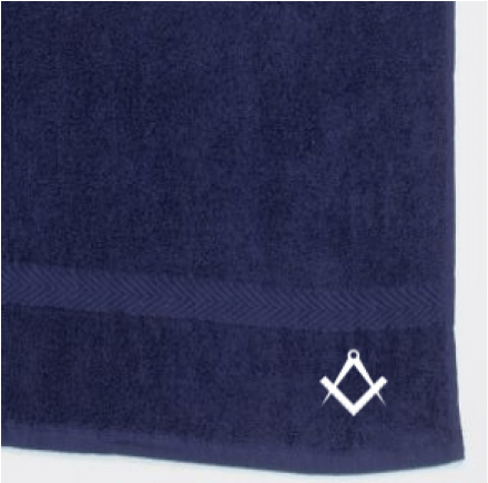 Freemasons Hand Towel Blue Cat - Beanie Clipart (760x434), Png Download