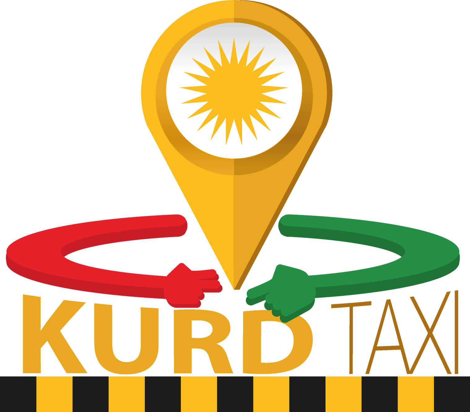 Kurd Taxi Clipart (1518x1330), Png Download