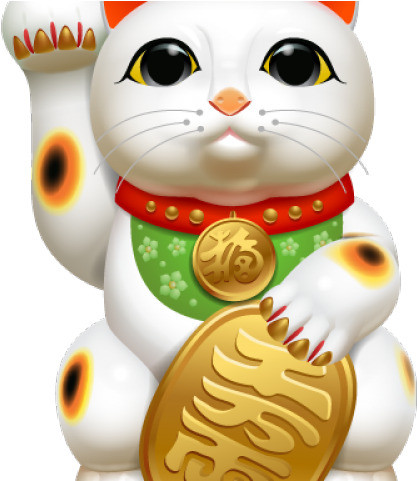 Lucky Cat Cliparts - Chinese Lucky Cat Png Transparent Png (640x480), Png Download