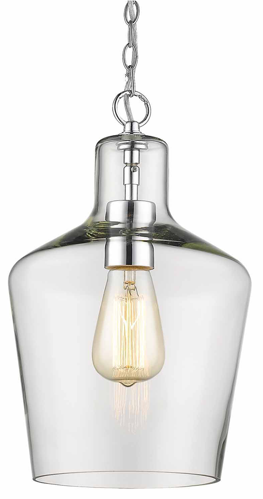 Taylor 1l Chrome & Clear Glass - Glass Bottle Clipart (1704x1000), Png Download