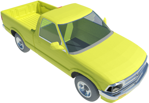 Pickup Truck Clipart (685x514), Png Download