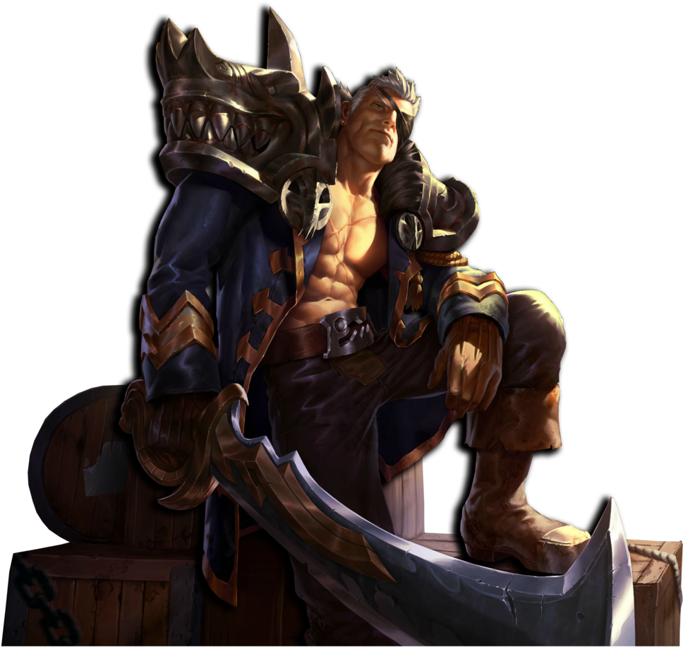 Sea Hunter Aatrox Splash Clipart (1024x1015), Png Download