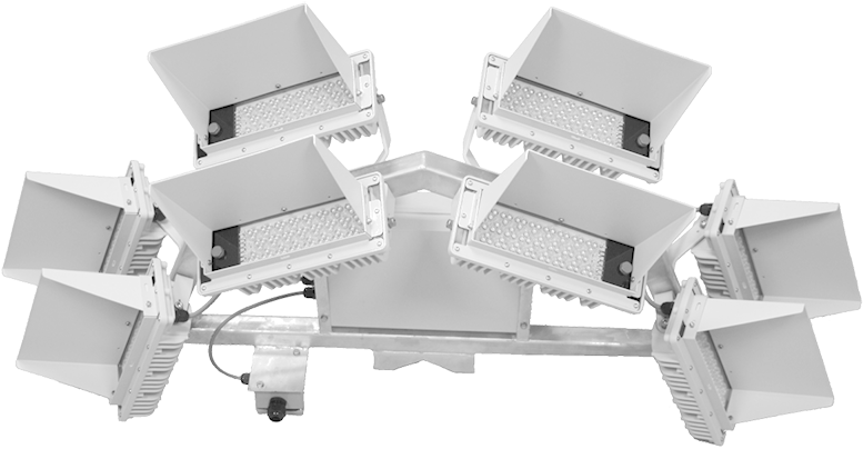 Lumosa Corona Is Specially Designed To Be Placed At - Computer Monitor Clipart (800x411), Png Download